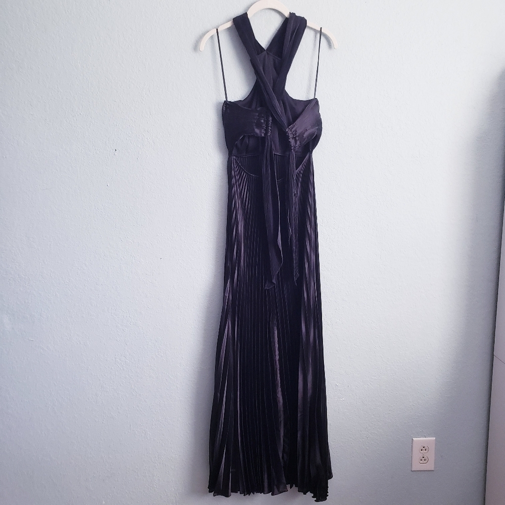 Baltic Born Black Sandra Pleated Maxi Dress - Picture 5 of 5